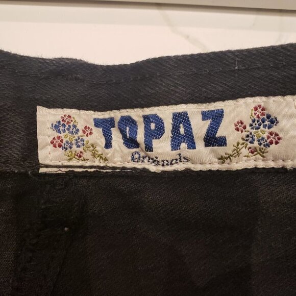 VINTAGE Topaz Originals Ladies Women's Denim Spandex Leggings Pants Size… - Picture 6 of 13